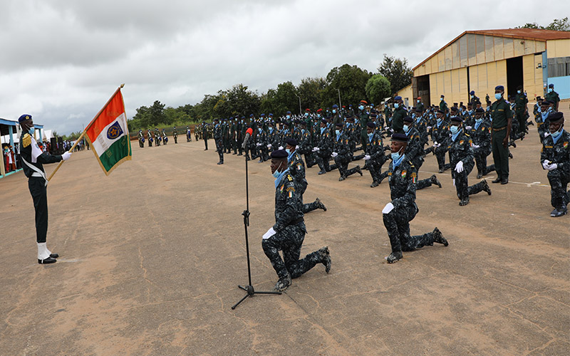 Sortie 10e Promotion ENSOA, Bouaké, 27 août 2021